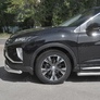 Защита переднего бампера d63 секции RUSSTAL Mitsubishi Eclipse Cross (2018-2025)