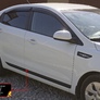 Молдинги на двери вариант 1 Kia Rio (2011-2017)