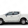 Пороги труба d76 вариант 1 RUSSTAL Mitsubishi L200 (2014-2019)
