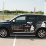 Пороги труба 120х60 овал с проступью RUSSTAL Mitsubishi Outlander (2015-2017)