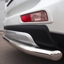 Защита заднего бампера d63 секции RUSSTAL Mitsubishi Outlander (2014-2019)