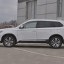 Пороги труба d63 вариант 1 RUSSTAL Mitsubishi Outlander (2018-2023)
