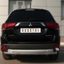 Защита заднего бампера d63 дуга RUSSTAL Mitsubishi Outlander (2015-2017)