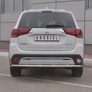Защита заднего бампера d42 секции RUSSTAL Mitsubishi Outlander (2018-2023)
