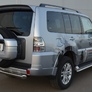 Защита заднего бампера d76 дуга RUSSTAL Mitsubishi Pajero (2012-2014)