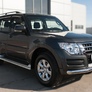 Защита переднего бампера d76 секции RUSSTAL Mitsubishi Pajero (2014-2024)