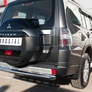 Защита заднего бампера d76 дуга RUSSTAL Mitsubishi Pajero (2014-2024)