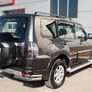 Защита заднего бампера уголки d63 секции d42 секции RUSSTAL Mitsubishi Pajero (2014-2024)