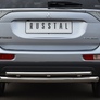 Защита заднего бампера d63х42 дуга RUSSTAL Mitsubishi Outlander (2012-2014)