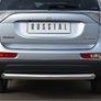 Защита заднего бампера d76 дуга RUSSTAL Mitsubishi Outlander (2012-2014)