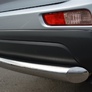 Защита заднего бампера d76 дуга RUSSTAL Mitsubishi Outlander (2012-2014)