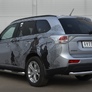 Защита заднего бампера d76 дуга RUSSTAL Mitsubishi Outlander (2012-2014)