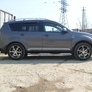 Защита порогов d76 с проступями Mitsubishi Outlander XL (2007-2010)