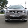 Защита переднего бампера d57 волна Nissan Murano (2011-2016)