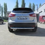 Защита заднего бампера d76 Nissan Qashqai (2014-2024)