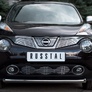 Защита переднего бампера d63 дуга RUSSTAL Nissan Juke 4X4 (2010-2014)