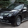 Защита переднего бампера d63 дуга RUSSTAL Nissan Juke 4X4 (2010-2014)