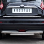 Защита заднего бампера d63х42/42 ступень RUSSTAL Nissan Juke 4X4 (2010-2014)