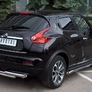 Защита заднего бампера d63х42/42 ступень RUSSTAL Nissan Juke 4X4 (2010-2014)