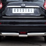 Защита заднего бампера d76х63 ступень RUSSTAL Nissan Juke 4X4 (2010-2014)