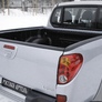 Комплект накладок на боковые борта и задний откидной борт со скотчем 3М Mitsubishi L200 (2007-2014)