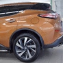 Защита заднего бампера d63 дуга-d42х2 дуги RUSSTAL Nissan Murano (2016-2023)