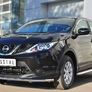 Защита переднего бампера d42 секции RUSSTAL Nissan Qashqai (2014-2018)