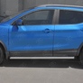 Пороги труба d63 вариант 1 RUSSTAL Nissan Qashqai (2019-2024)