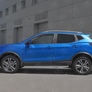 Пороги труба d63 вариант 1 RUSSTAL Nissan Qashqai (2019-2024)