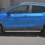 Пороги труба d63 вариант 2 RUSSTAL Nissan Qashqai (2019-2024)