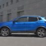 Пороги труба d63 вариант 2 RUSSTAL Nissan Qashqai (2019-2024)