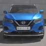 Защита переднего бампера d42 секции RUSSTAL Nissan Qashqai (2019-2024)