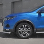 Защита переднего бампера d63 секции RUSSTAL Nissan Qashqai (2019-2024)