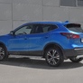 Защита заднего бампера d75х42 дуга RUSSTAL Nissan Qashqai (2019-2024)