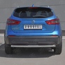Защита заднего бампера d63 дуга RUSSTAL Nissan Qashqai (2019-2024)
