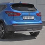 Защита заднего бампера d63 дуга RUSSTAL Nissan Qashqai (2019-2024)