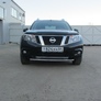 Защита переднего бампера d42 Nissan Terrano (2014-2023)