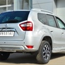 Защита заднего бампера d42 дуга d42 дуга декор паз RUSSTAL Nissan Terrano (2014-2023)