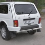 Защита заднего бампера d63 дуга RUSSTAL Lada 4x4 Urban (2014-2021)