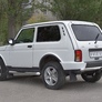 Защита заднего бампера d63 дуга RUSSTAL Lada 4x4 Urban (2014-2021)