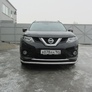 Защита переднего бампера d57 Nissan X-Trail (2015-2023)