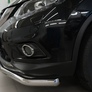 Защита переднего бампера d63 секции RUSSTAL Nissan X-Trail (2015-2018)