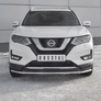 Защита переднего бампера d42 секции RUSSTAL Nissan X-Trail (2018-2023)