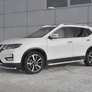 Защита переднего бампера d42 секции RUSSTAL Nissan X-Trail (2018-2023)