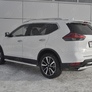 Защита заднего бампера d75х42 дуга RUSSTAL Nissan X-Trail (2018-2023)
