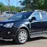 Пороги труба d63 вариант 2 RUSSTAL Opel Antara (2012-2019)