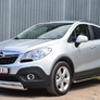 Пороги труба d42 вариант 1 RUSSTAL Opel Mokka (2013-2019)