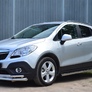 Пороги труба d63 вариант 2 RUSSTAL Opel Mokka (2013-2019)