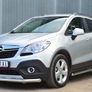 Защита переднего бампера d63 секции RUSSTAL Opel Mokka (2013-2019)