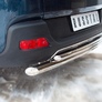 Защита заднего бампера d63х42 дуга RUSSTAL Peugeot 3008 (2009-2013)